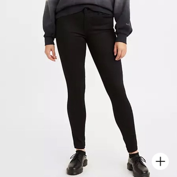 Levi 710 Black Jeans NWOT - Picture 1 of 4